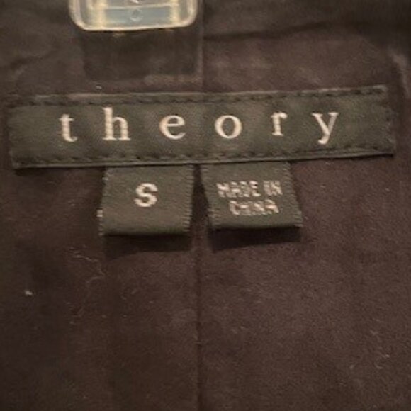 Theory Buttery Soft Leather Moto Jacket - Sz Small - Picture 6 of 15